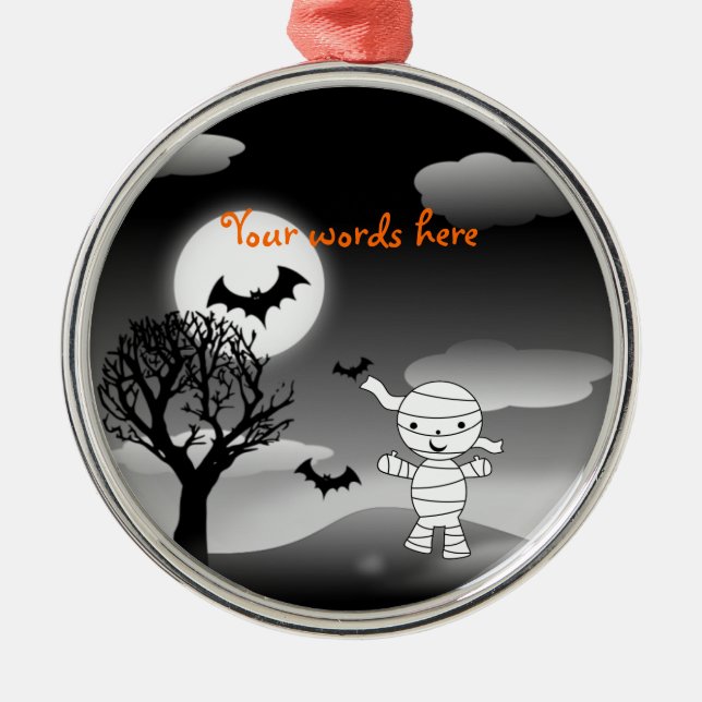 Mommy Halloween Ornament (Front)