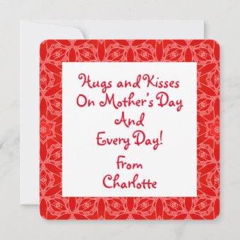 Mommy I Love You Holiday Card Zazzle Mommy I Love You Holiday Card Zazzle
