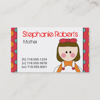 Mommy Info Card