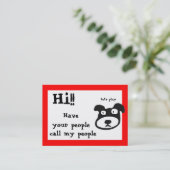 Mommy / Kid contact Card (Standing Front)