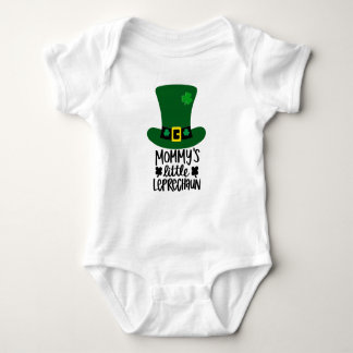 Mommy Little Leprechaun Baby Bodysuit