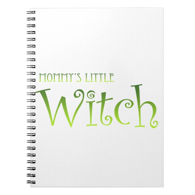 mommy little witch 3 notebook (Front)
