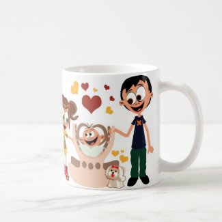 Mommy Loves Baby (Mama Voli Bebu) Mug 02