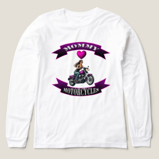Mommy Loves Motorcycles Tri-Blend Shirt