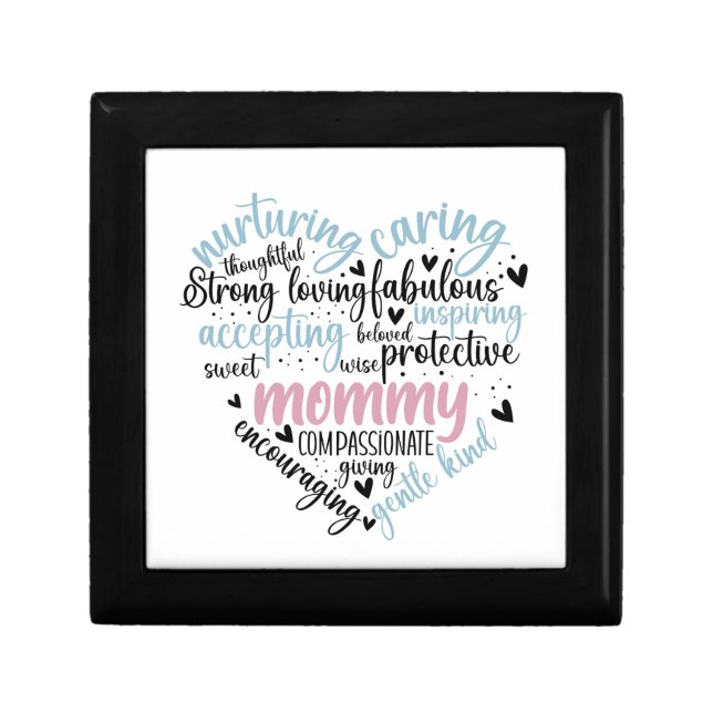 Mommy Loving Caring giving gentle  Gift Box (Front)