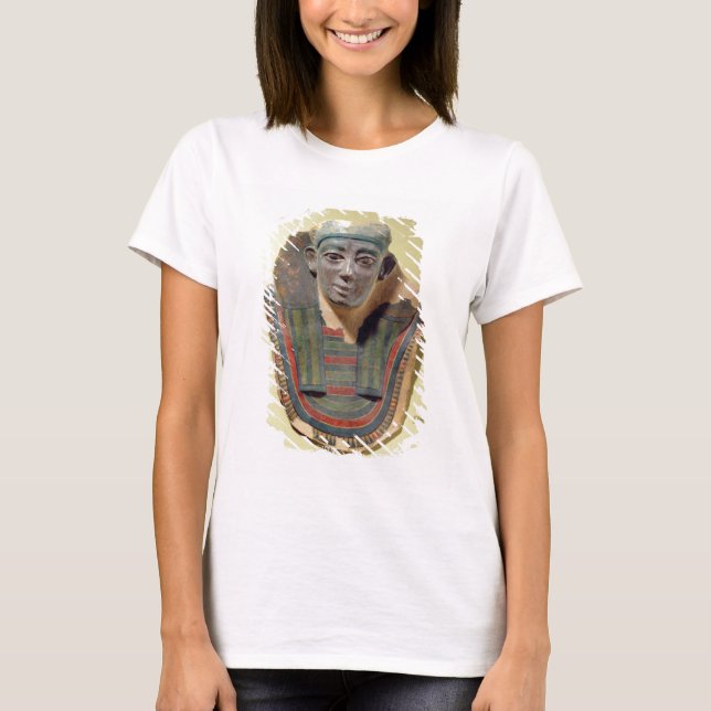 Mommy mask, from Mirgissa (stuccoed and painted pl T-Shirt (Front)