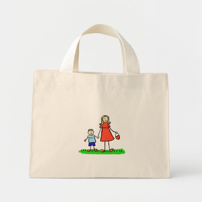 Mommy & Me Bag (Blond with No Title) (Front)
