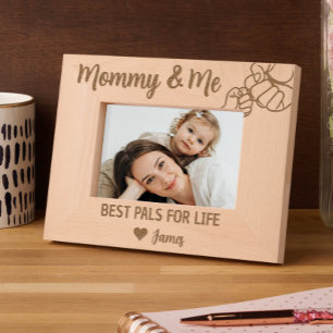Mommy & Me Best Pals for Life from Son or Daughter Engraved Frames