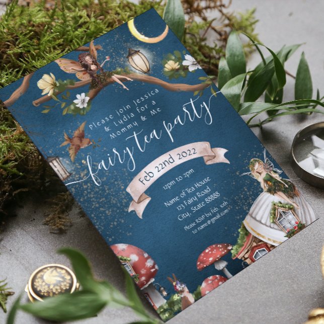 Mommy & Me Fairy Tea Party Invitation (Creator Uploaded)