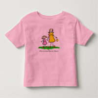 Mommy & Me - Mother and Daughter Blonde T-Shirt