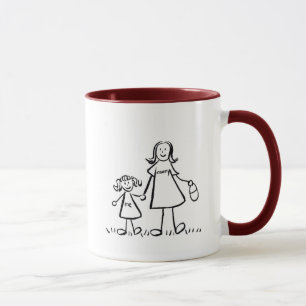 Mommy & Me Mug (Drawing with No Title)