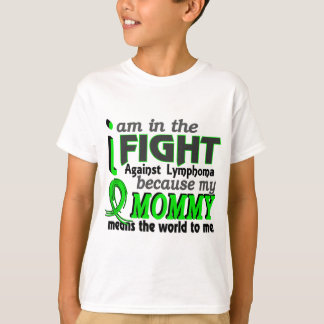 Mommy Means The World To Me Lymphoma T-Shirt