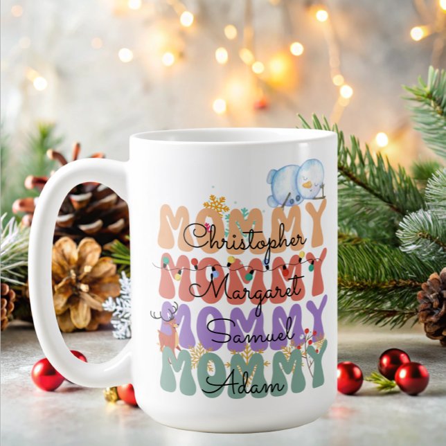 Mommy Modern Mom Kids Names holidays   Coffee Mug (Creator Uploaded)
