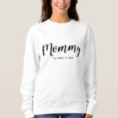 Mommy | Modern Mom Kids Names Mother's Day Sweatshirt (Front)