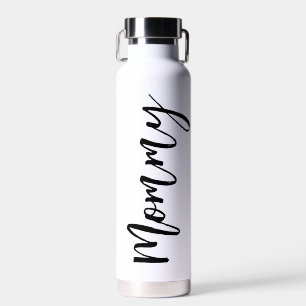Mommy Modern Script Water Bottle