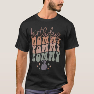 Mommy Mom 3rd Birthday Vintage Third Bday Retro Pa T-Shirt