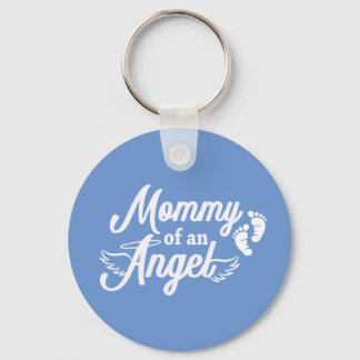 Mommy of an Angel Keychain