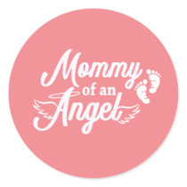 Mommy of an Angel Miscarriage Stickers