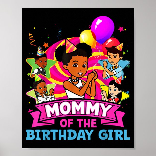 Mommy Of Birthday Girl Gracie Nk Doll Family Decor (Front)