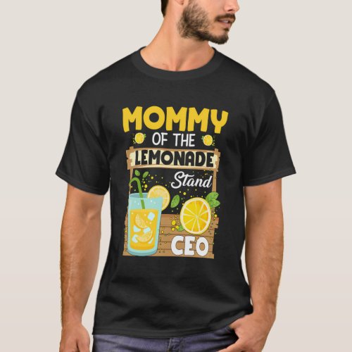 Mommy Of Lemonade Stand Ceo Summer T_Shirt