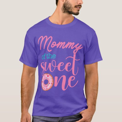Mommy of Sweet One 1st First Birthday Matching Fam T_Shirt