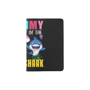 Mommy Of The Baby Shark Funny Gifts Passport Holder