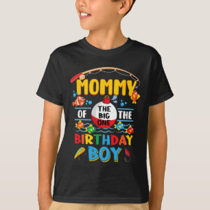 Mommy Of The Big One Fishing 1st Birthday Ofishall T-Shirt
