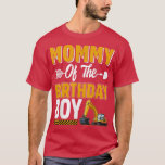 Mommy Of The Birthday Boy Construction Truck Excav T-Shirt<br><div class="desc">Mommy Of The Birthday Boy Construction Truck Excavator  .</div>