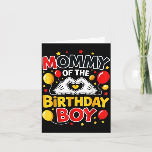 Mommy Of The Birthday Boy Family Party Birthday 