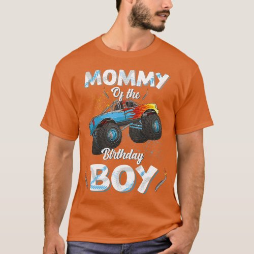 Mommy Of The Birthday Boy Monster Truck Bday Women T_Shirt