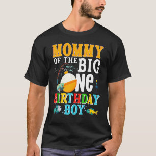 Mommy Of The Birthday Boy O Fish Ally One Birthday T-Shirt