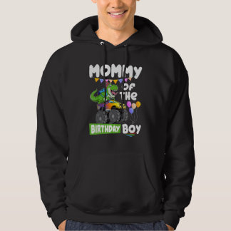 Mommy of The Birthday Boy Shirt T Rex Dinosaur Mon