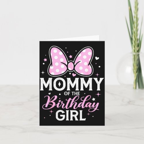 Mommy Of The Birthday Girl Cute Nk Bow Family 