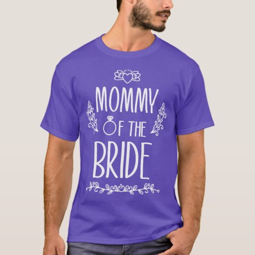 Mommy Of The Bride Wedding Party Family  boy T_Shirt