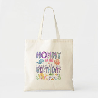 Mommy Of The One-Der The Sea 1st Birthday Girl Tote Bag
