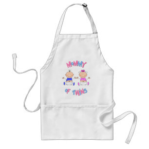 Mommy of Twins Adult Apron