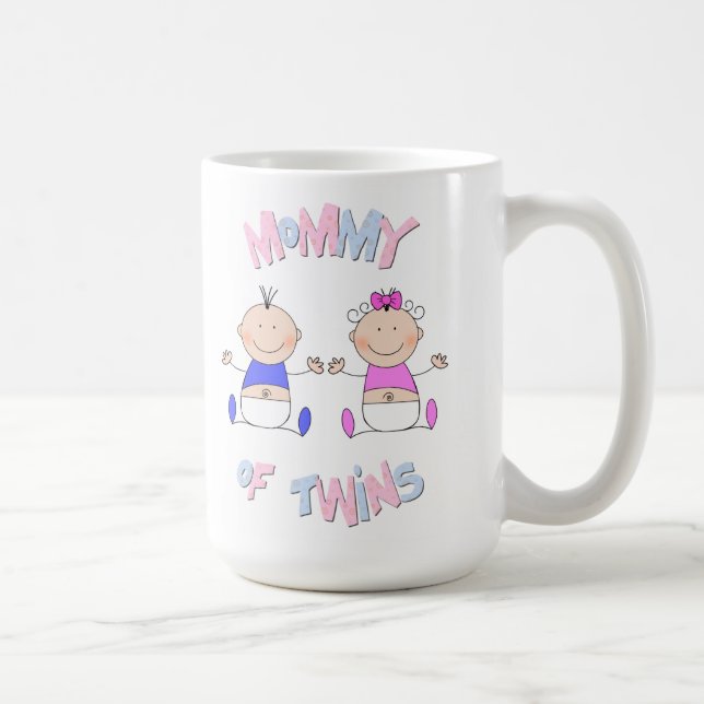 Mommy of Twins Coffee Mug (Right)