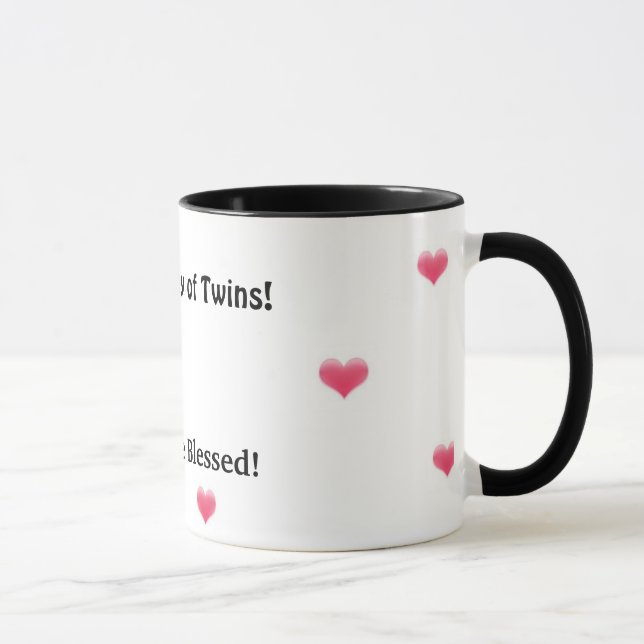 Mommy of Twins/Double Blessed Mug (Right)