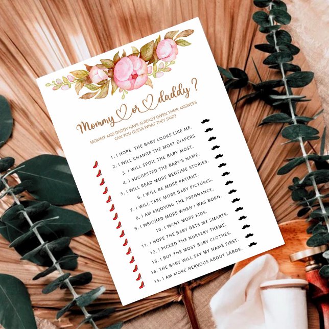 Mommy or daddy baby game (Creator Uploaded)