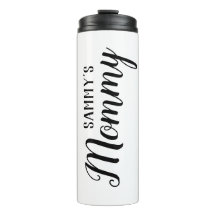 Mommy Personalized White