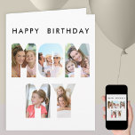 MOMMY Photo Letter Cutout Birthday Card<br><div class="desc">MOMMY photo Birthday Card, personalized with 5 of your favorite photos and your custom message inside. The card has a photo letter cutout design and the photo template will create this for you automatically. If you do have any problems with your pictures displaying nicely, try uploading them in portrait format....</div>