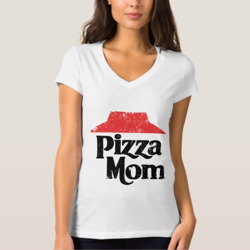 Mommy Pizza Chef Funny Food Pun  T_Shirt