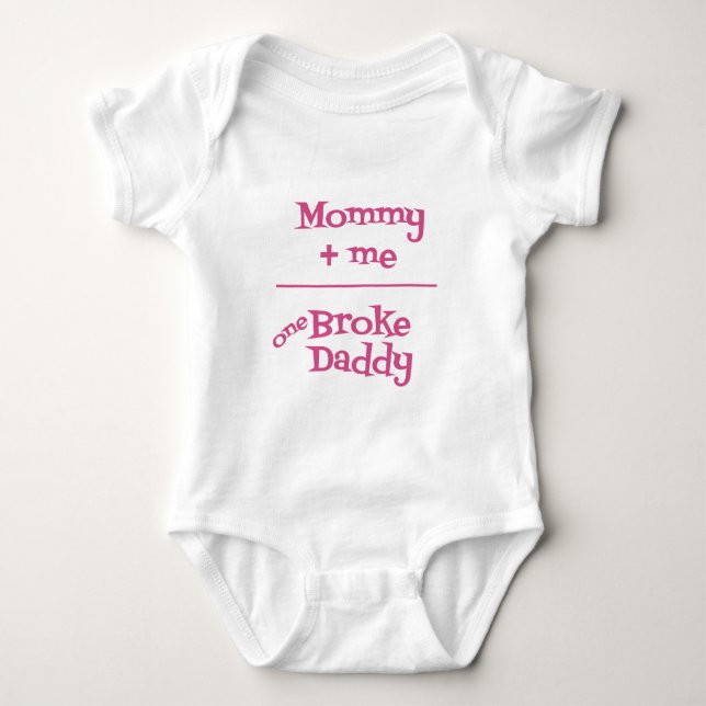 Mommy Plus Me Shirt (Pink) (Front)