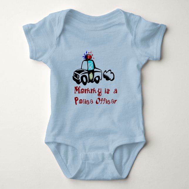 Mommy Police Officer T-shirts and Gifts (Front)