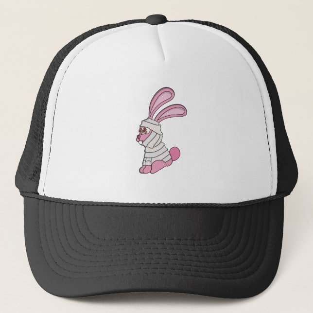 Mommy Rabbit Trucker Hat (Front)