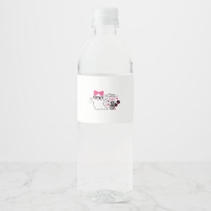 Mommy’s Boo Halloween Water Bottle Label