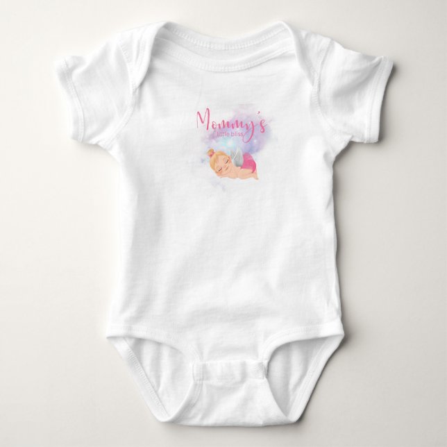 Mommy’s little bliss baby bodysuit  (Front)