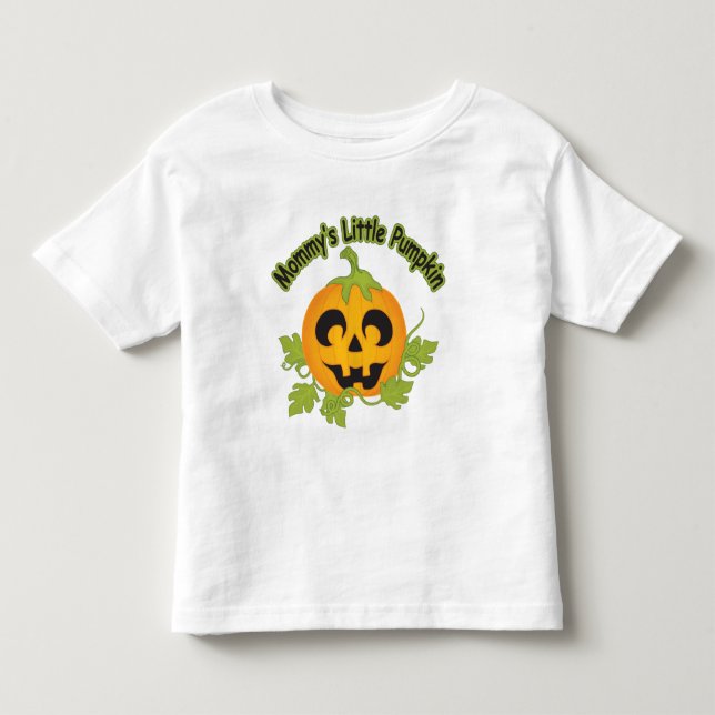 Mommy"s Little Pumpkin Toddler T-shirt (Front)