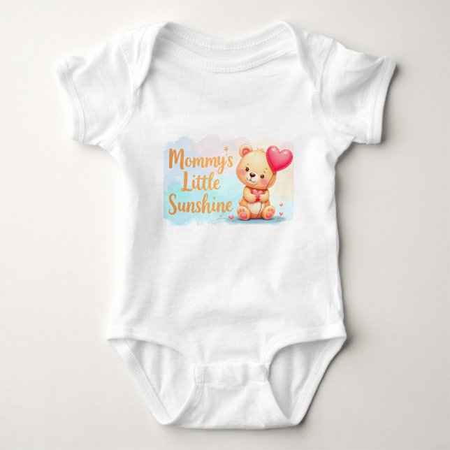 Mommy’s Little Sunshine Baby & Toddler Outfit Bodysuit (Front)