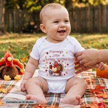 Mommy’s Little Turkey Trotter Cute Thanksgiving